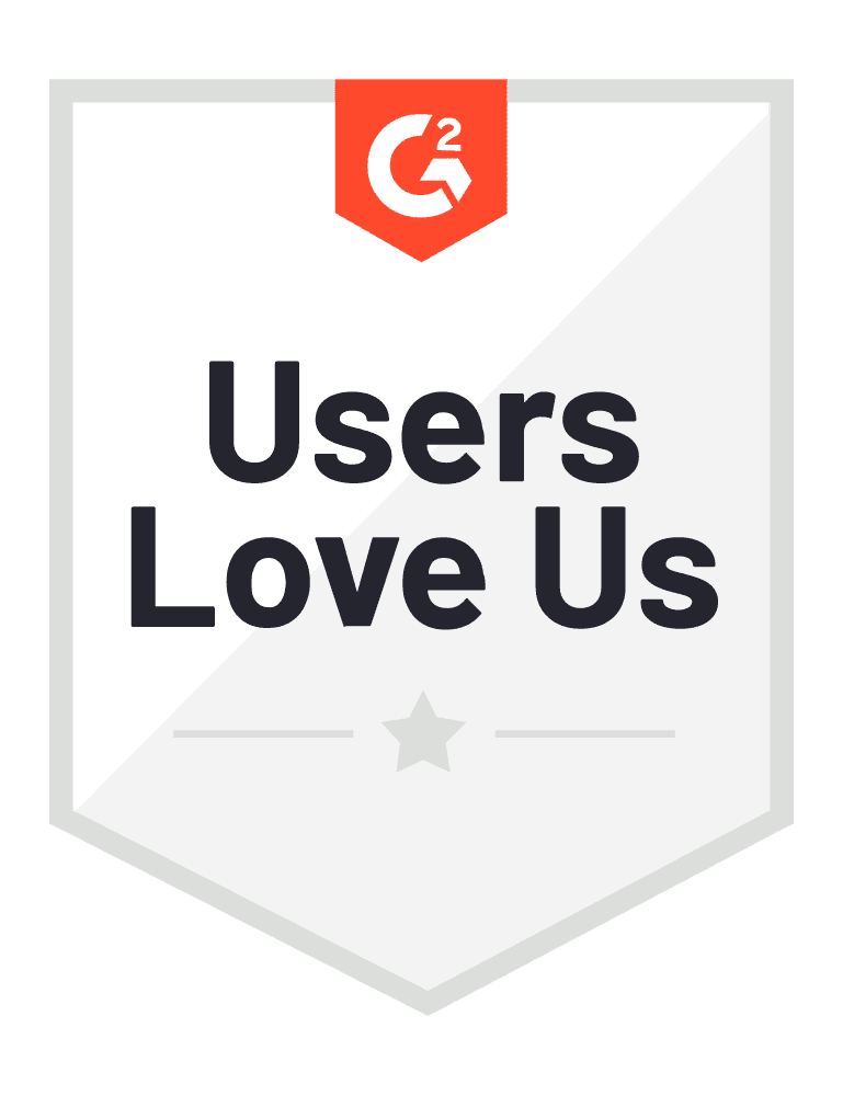 Badge Users Love Us